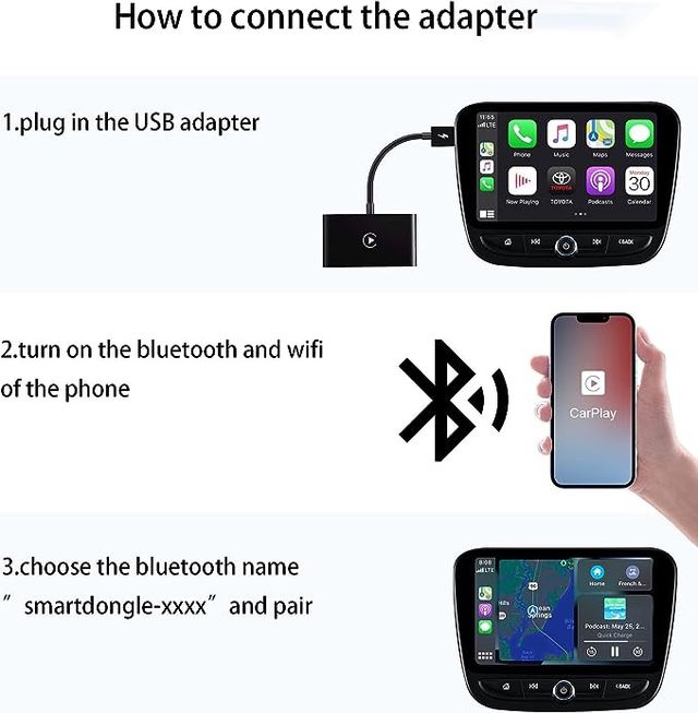 Adaptador CarPlay Inalambrico para iPhone NUEVO