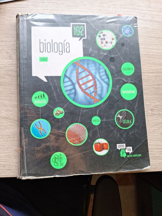 libro de biología de 2 bachillerato nuevo
