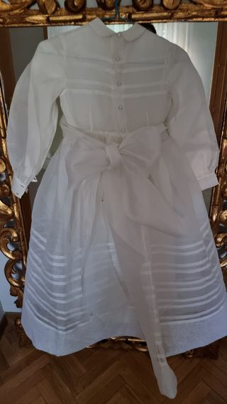 vestido de comunión vintage talla 7