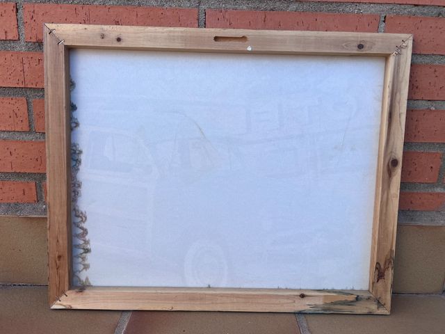 CUADRO O LIENZO COCHE RETRO VINTAGE 50 x 40