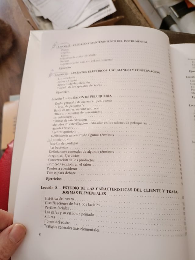 Libro peluquería 