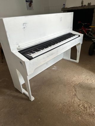 mueble para piano artesano