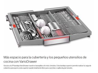 Lavavajillas BOSCH Acero antihuellas, Ecosilence