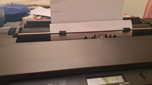 máquina de escribir eléctrica