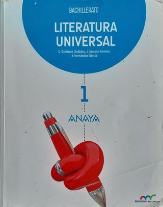 Libro Literatura 1° Bachilleraro