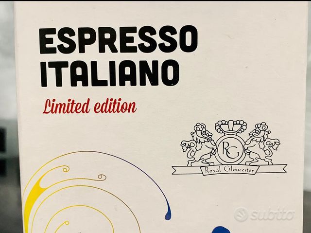 "Limited Edition" set da caffè in porcellana