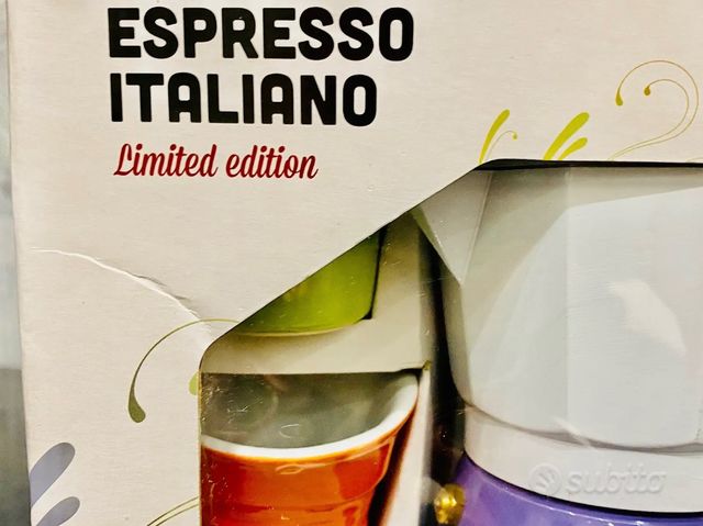"Limited Edition" set da caffè in porcellana