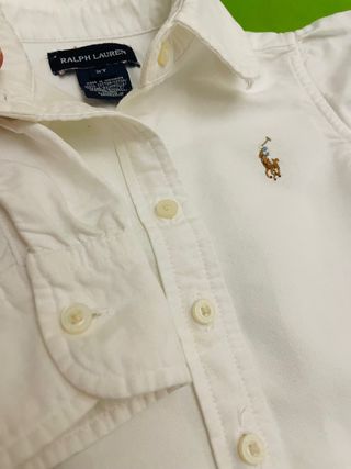Camisa Ralph Lauren niña T.2 años