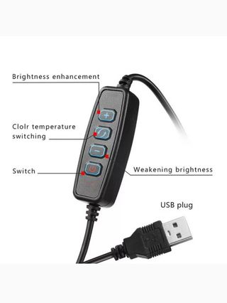 Pack 2 Anel de luz 10 polegadas