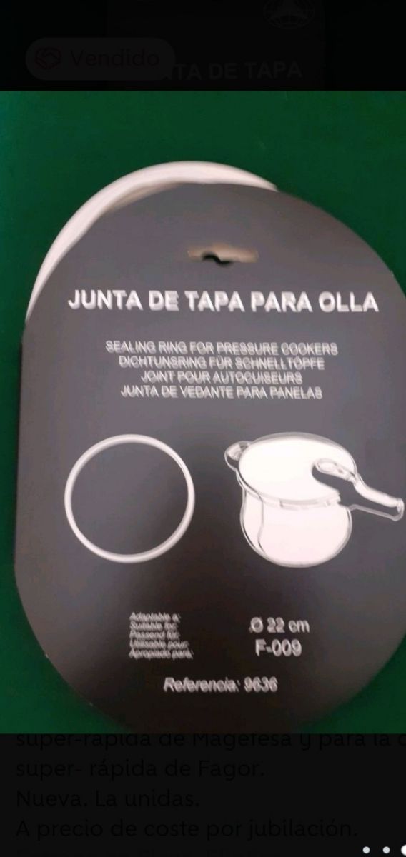 GOMA DE LA SUPER-RAPIDA MAGEFESA