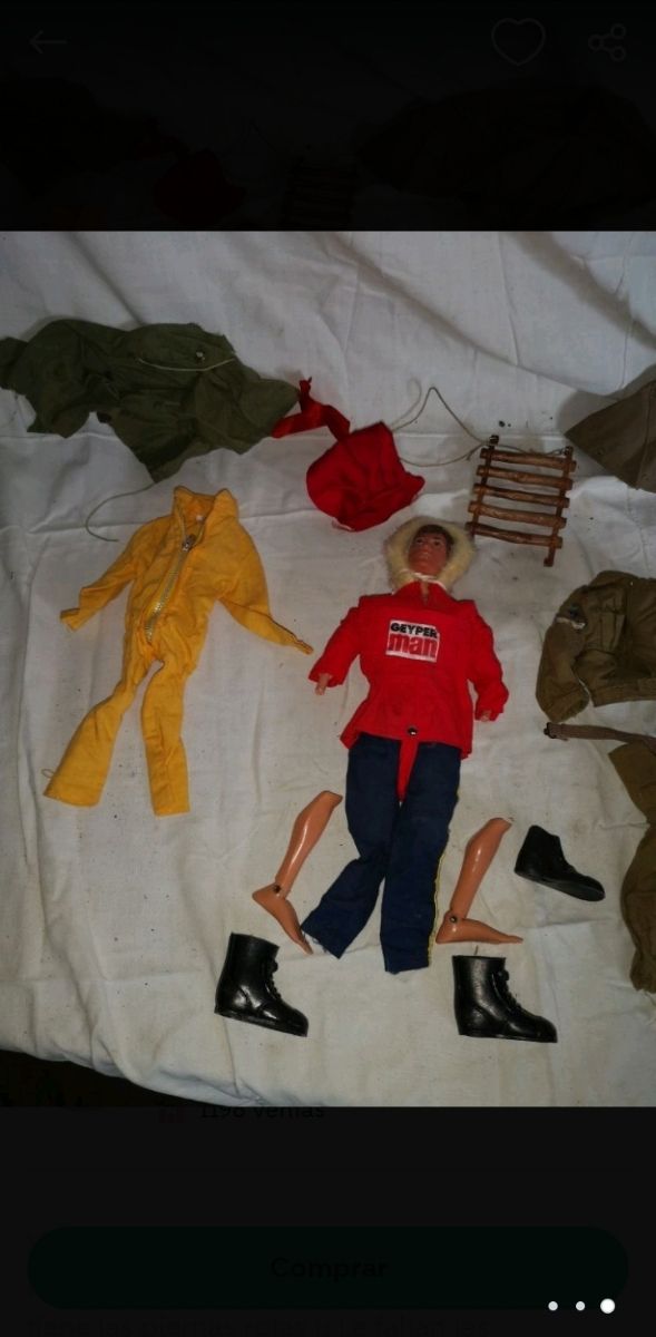 Vecchi abiti Geyperman