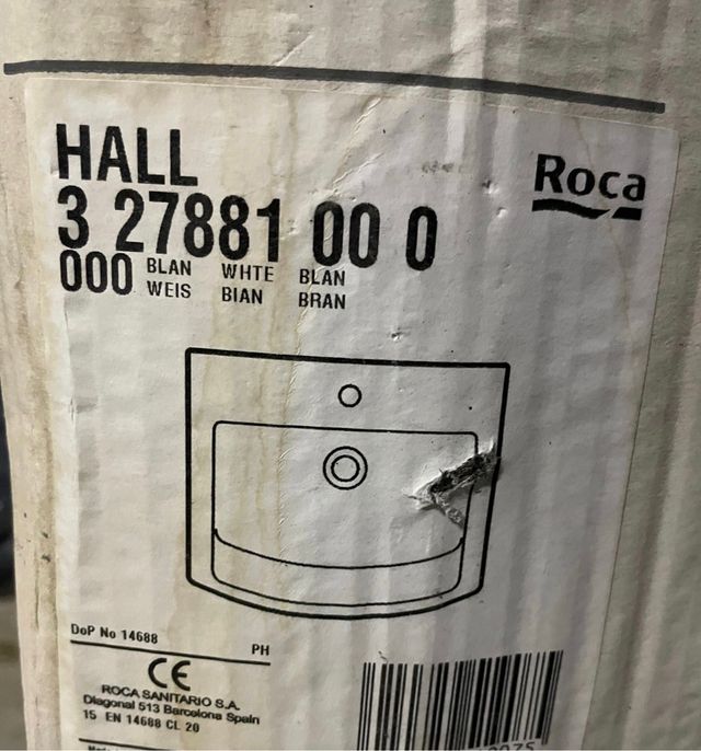Lavabo HALL de Roca, nuevo
