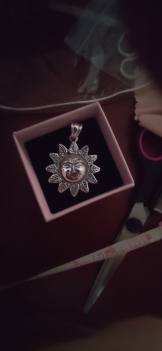 Colgante de plata 925 mls Sol 🌞de la suerte