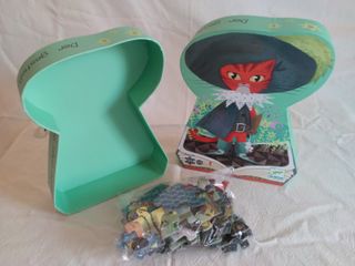 Puzzle gato con botas 50 piezas 