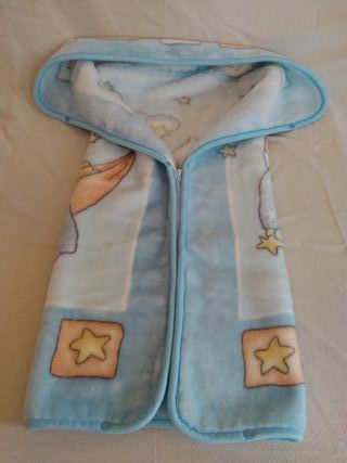 Saco manta para bebé BELPLA azul