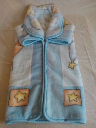 Saco manta para bebé BELPLA azul