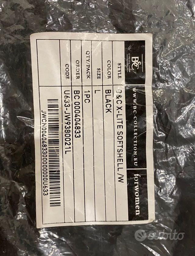 Giacca Softshell a 3 strati B&C Collection