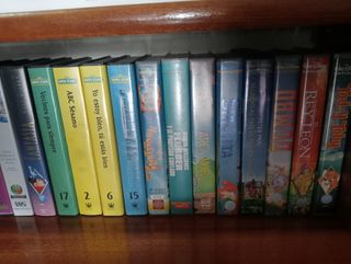 Cintas de videos infantiles VHS