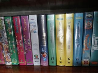 Cintas de videos infantiles VHS