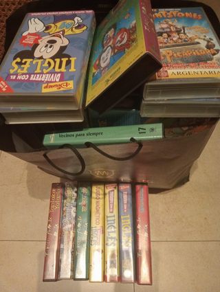 Cintas de videos infantiles VHS