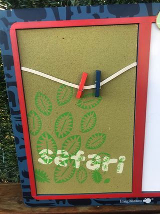 Pizarra magnetica y corcho Imaginarium