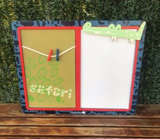 Pizarra magnetica y corcho Imaginarium