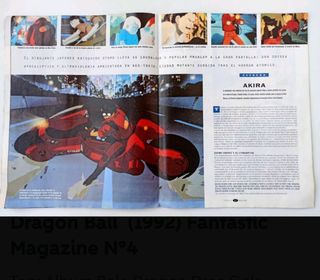 DRAGON BALL 1992 FANTASTIC MAGAZINE N°4