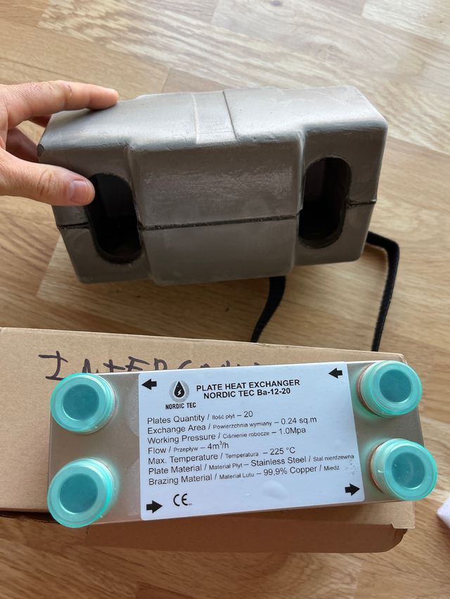 Intercambiador calor térmico NUEVO