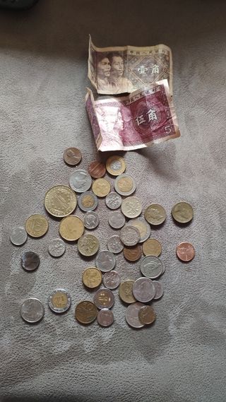 Monedas billetes