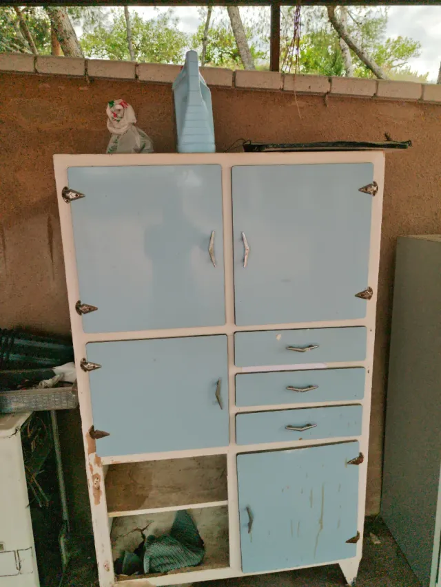 alacena refresquera vintage años 60