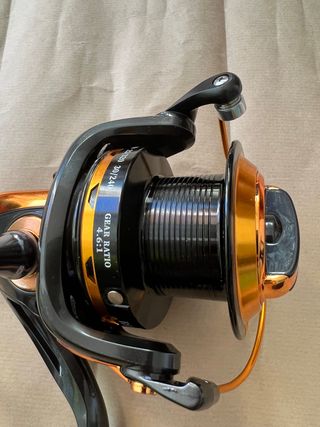 Carrete de pesca.