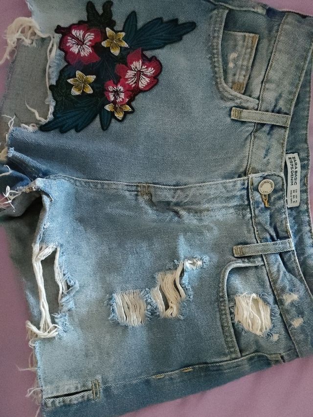 Panton vaquero corto