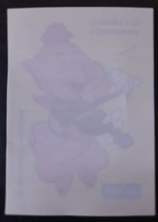 🐷 Cromo Cropán Walt Disney