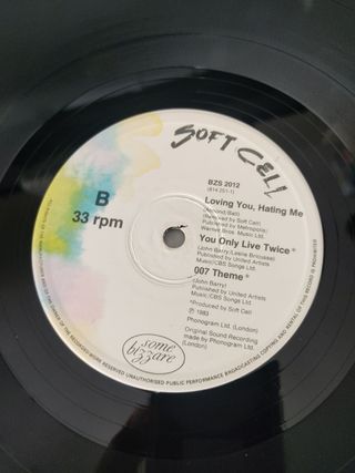 VINILO SOFT CELL.SOUL INSIDE