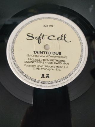 VINILO SOFT CELL.TAINTED LOVE
