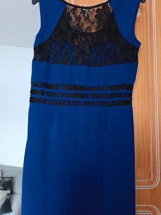 Vestido fiesta midi SEMINUEVO