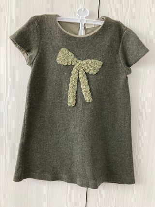 Vestido invierno Zara talla 6-7  ropa niña