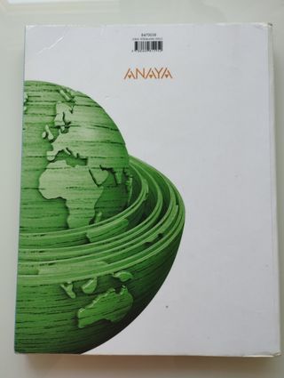 Libro Geografía 2 Bachillerato. Anaya