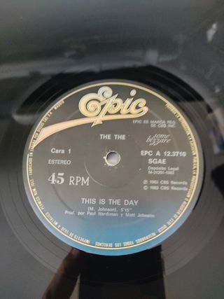 VINILO THE THE.THIS IS THE DAY
