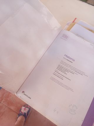 libro de 4 de eso de historia