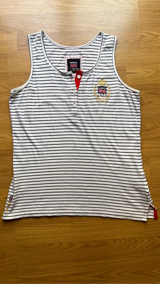 camiseta tirantes reebook marinera 1985