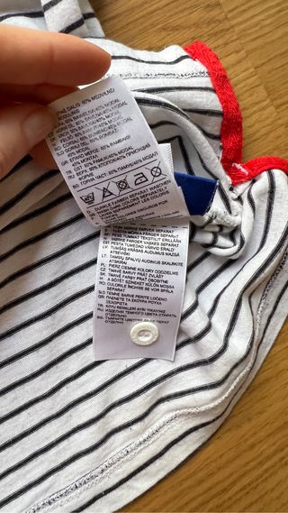 camiseta tirantes reebook marinera 1985