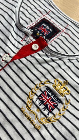 camiseta tirantes reebook marinera 1985