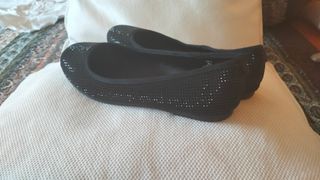 Bailarinas negras con brillo