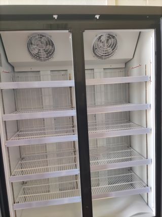 CONGELADOR DOS PUERTAS DE CRISTAL