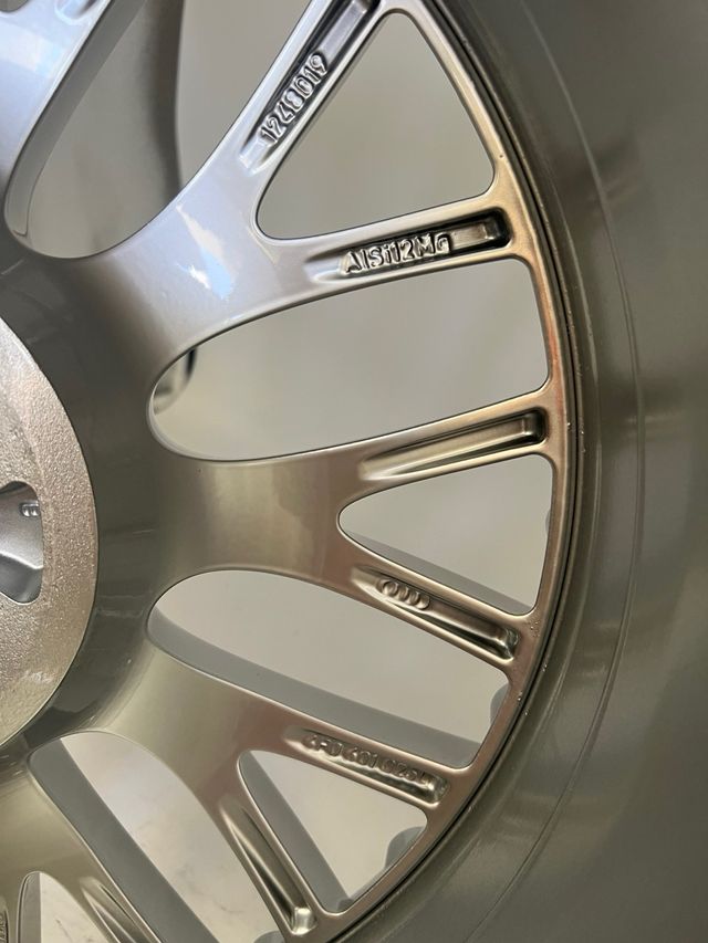 JUEGO LLANTAS 19 PULGADAS ORIGINAL RS AUDI BBS