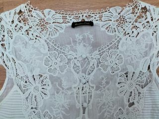 Camisa bordada Massimo Dutti