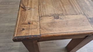 Mesa AUXILIAR Madera Maciza Estilo Colonial Rústic