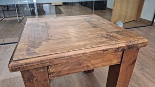 Mesa AUXILIAR Madera Maciza Estilo Colonial Rústic