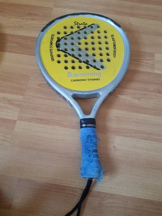 pala boomerang  de carbono titanio